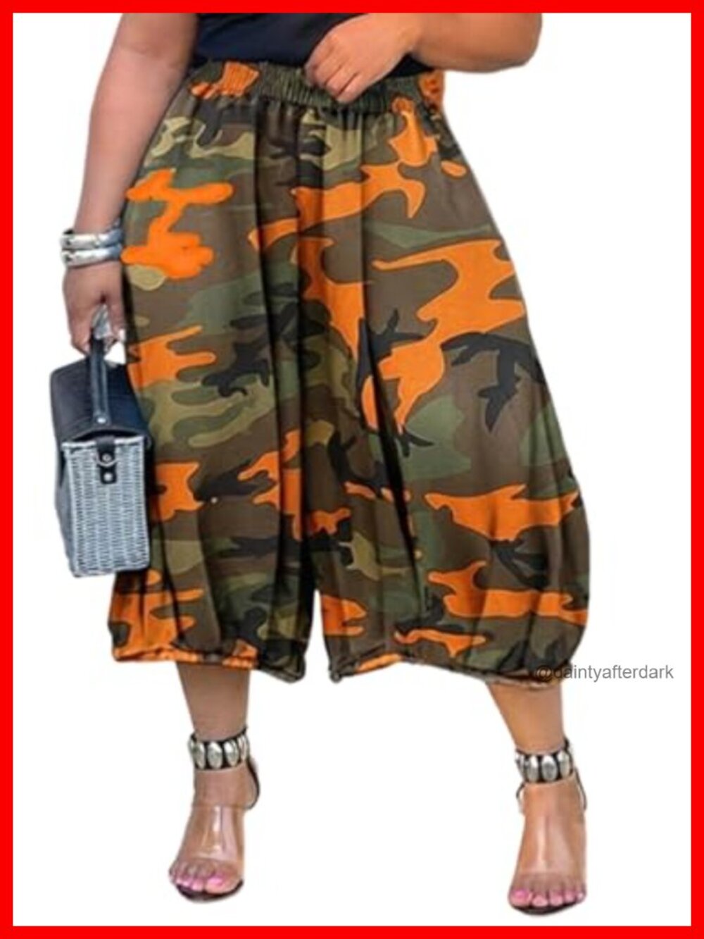 Barrel Leg Cropped High Waist Jeans Wide Leg Denim Pants